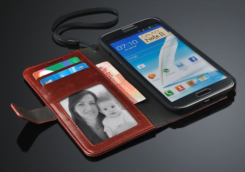 Galaxy Note 2 Leather Case