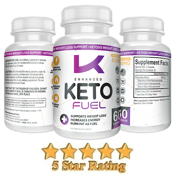 Enhanced Keto Fuel - Get 2 Free Bottles